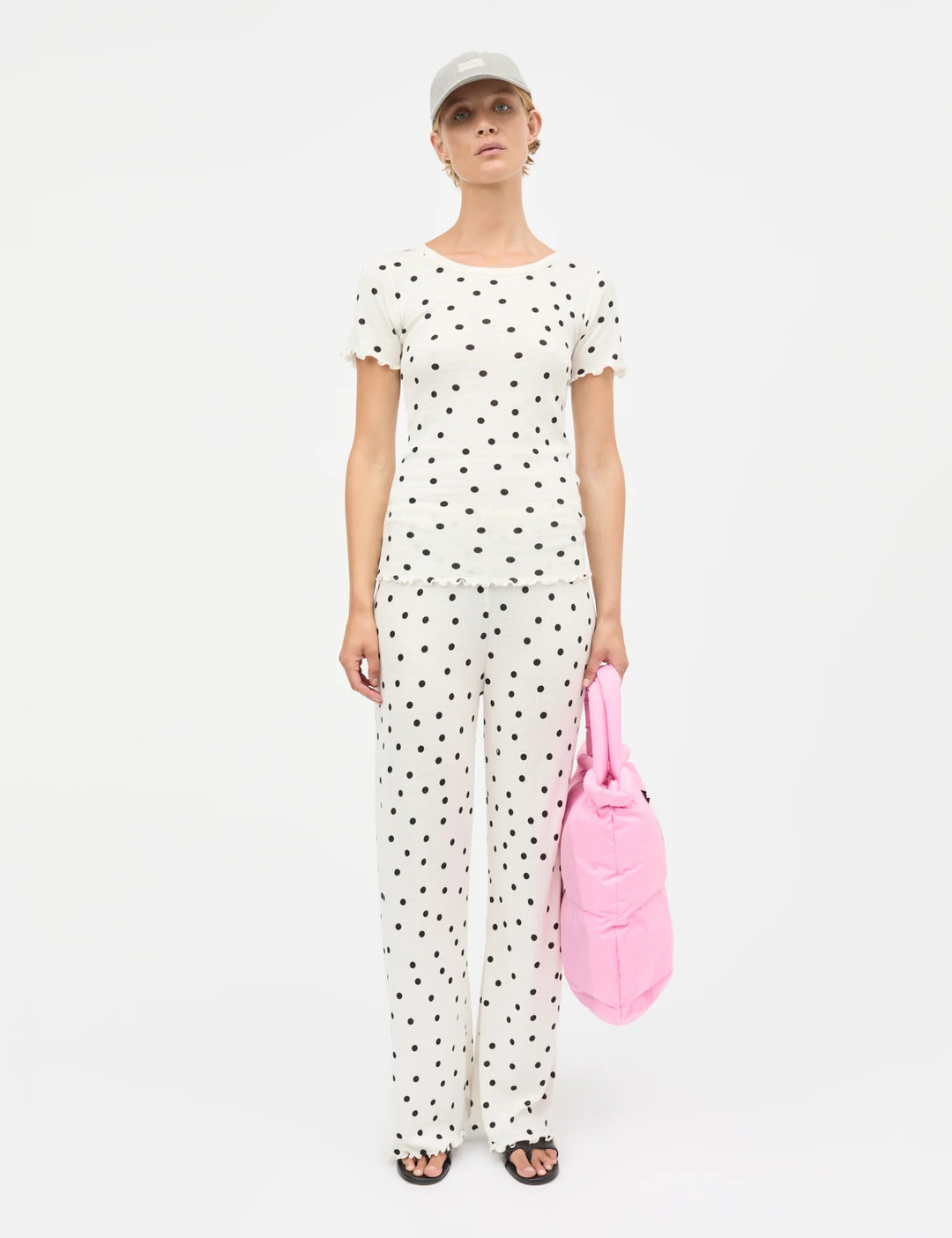 Pointella Trixy Tee, Dots Vanilla