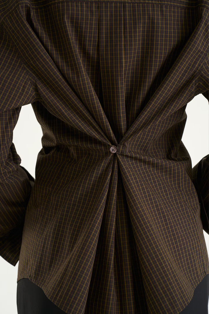 Juniella Shirt - Brown Check