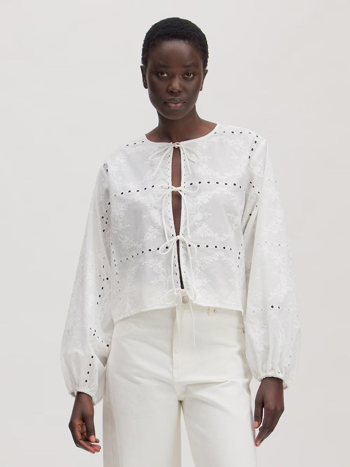 Lisanne Blouse - Optic White