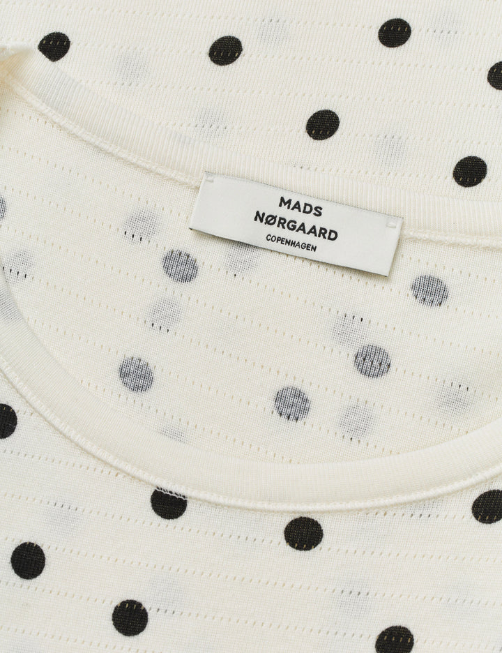 Pointella Trixy Tee, Dots Vanilla