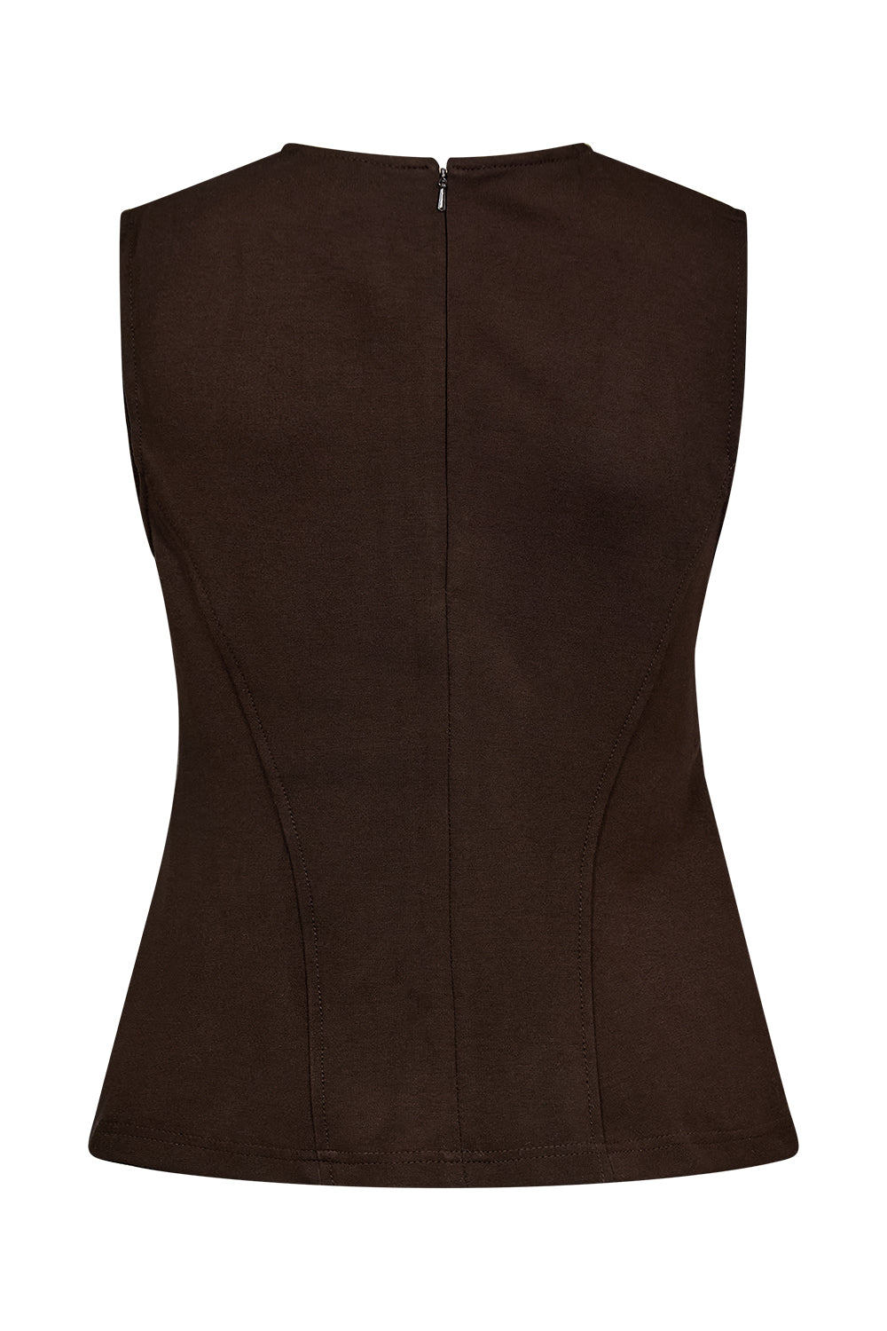 Lily Leather Drape Top - FORPÖNTUN