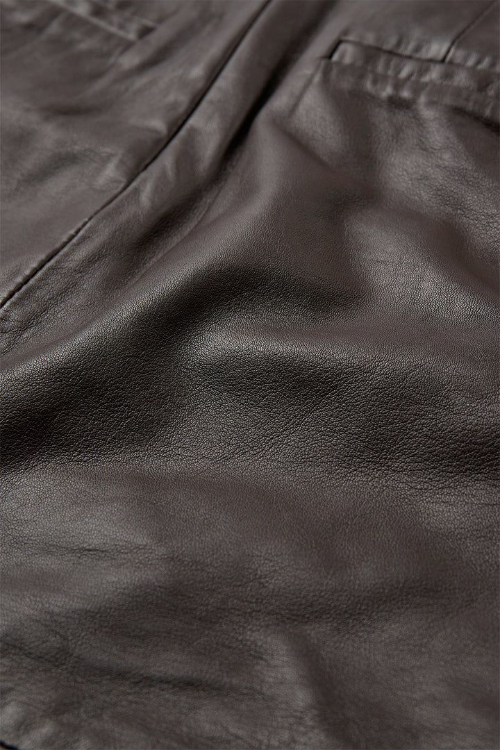 Lily Leather Pencil Skirt - FORPÖNTUN