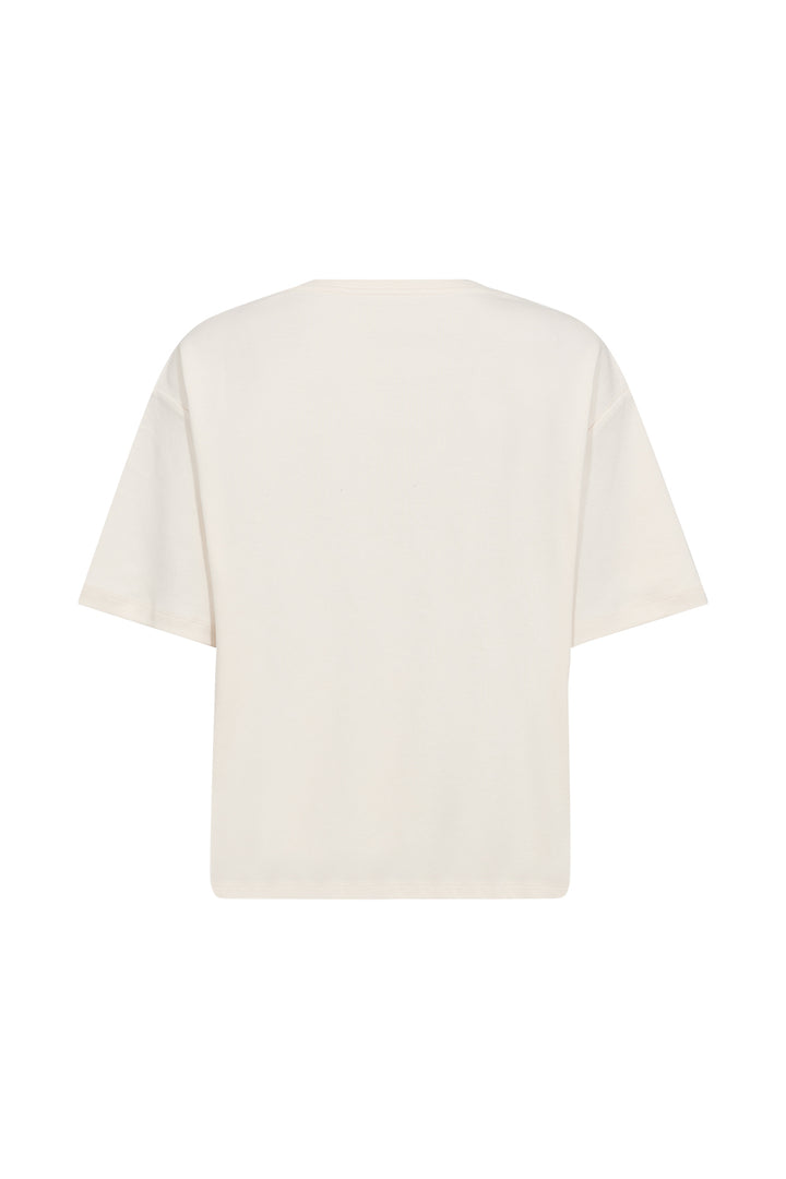 Taktil Logo T-shirt, Pearl White
