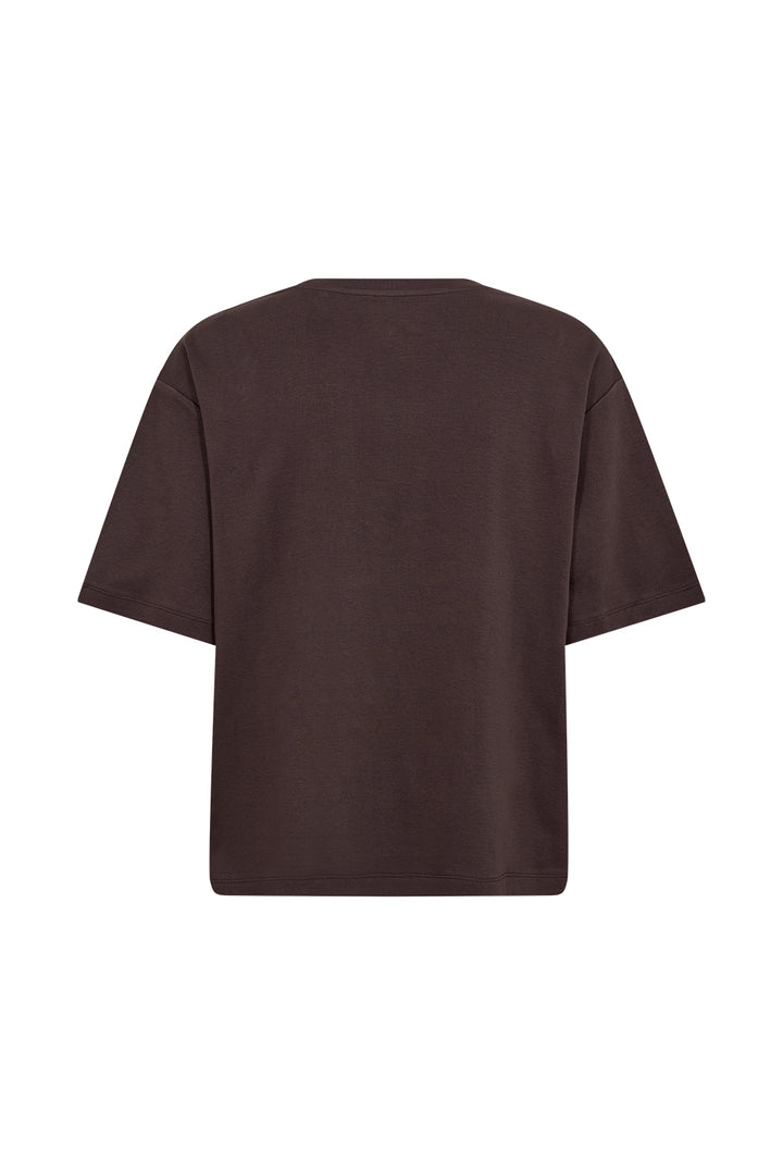 Taktil Logo T-shirt, Espresso