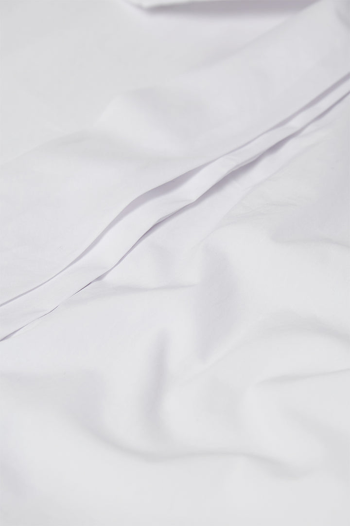 Ava Tie Shirt - White