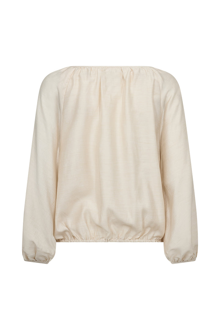 Lotus Blouse - Oyster White