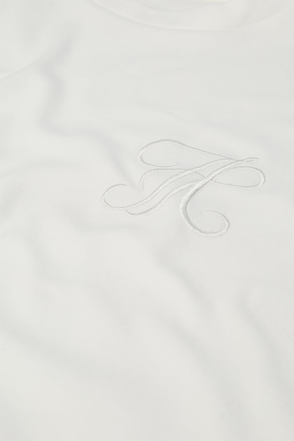 Paris Monogram Tee - Optical White