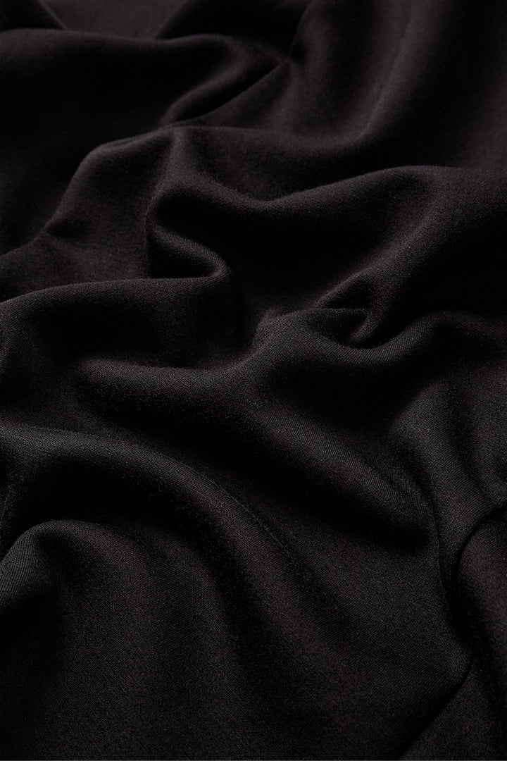 Avalon Fitted Blouse - Black