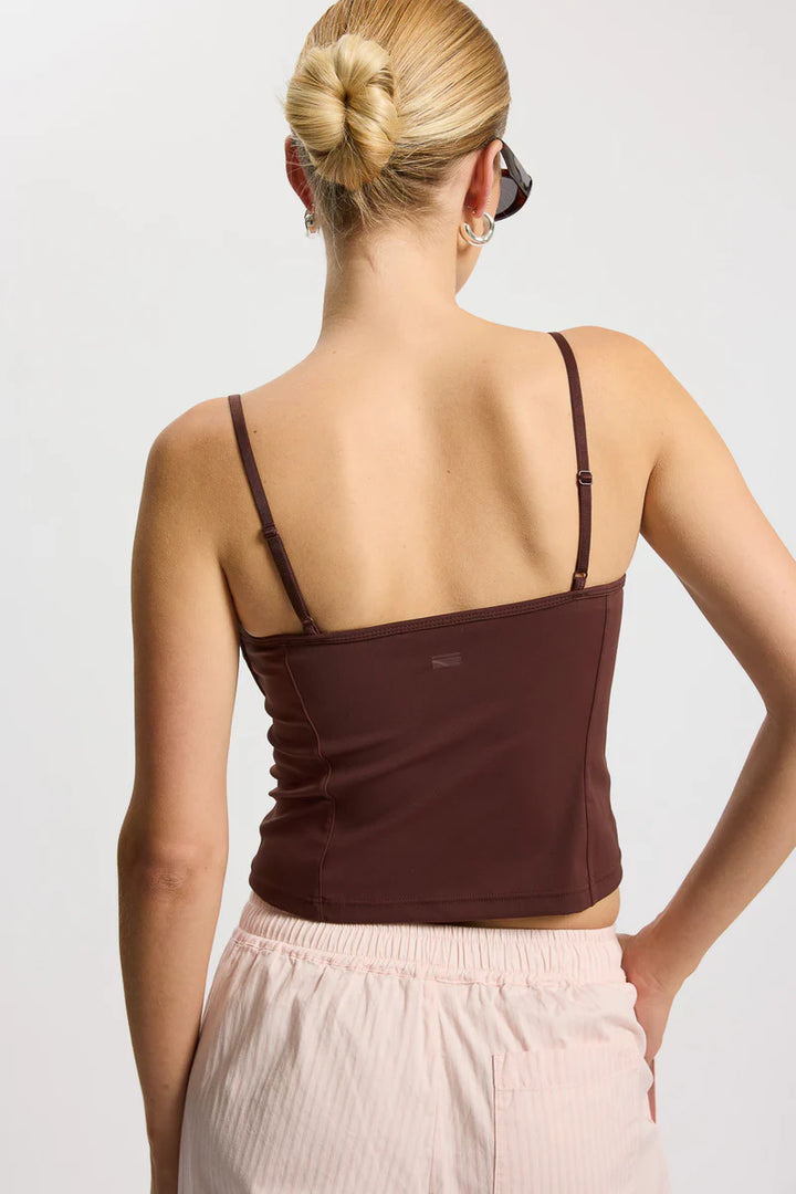 Butter Soft Top True to Body, Burgundy