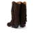 Curved Cowboy Fringe Boots