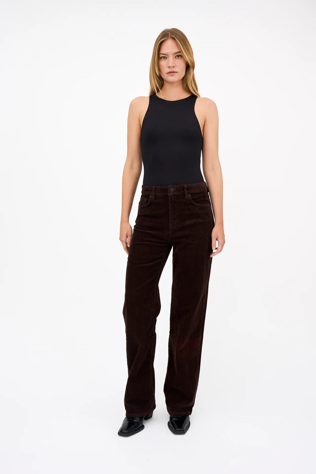 Brown Corduroy - Dark Brown