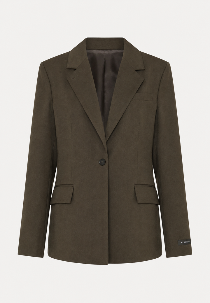 Shelia Fitted Blazer - Khaki