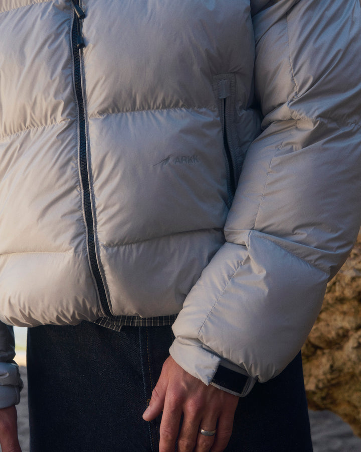 ARKK Logo Puffer - Grey