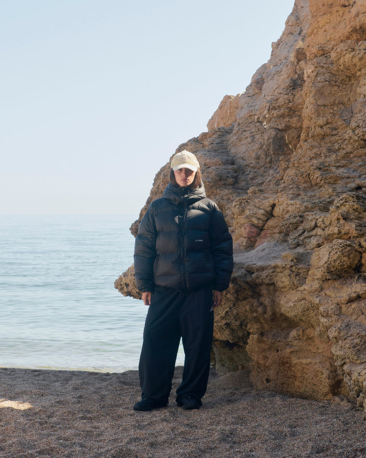 ARKK Logo Puffer - Faded Black