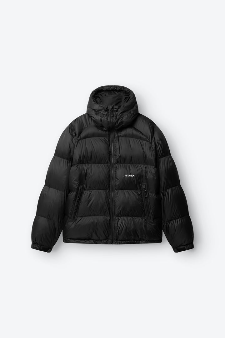 ARKK Logo Puffer - Faded Black