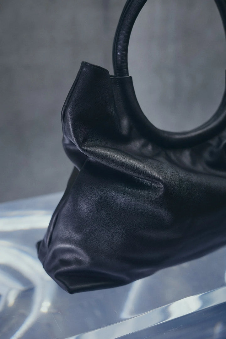 Alberta Leather Bag - Black