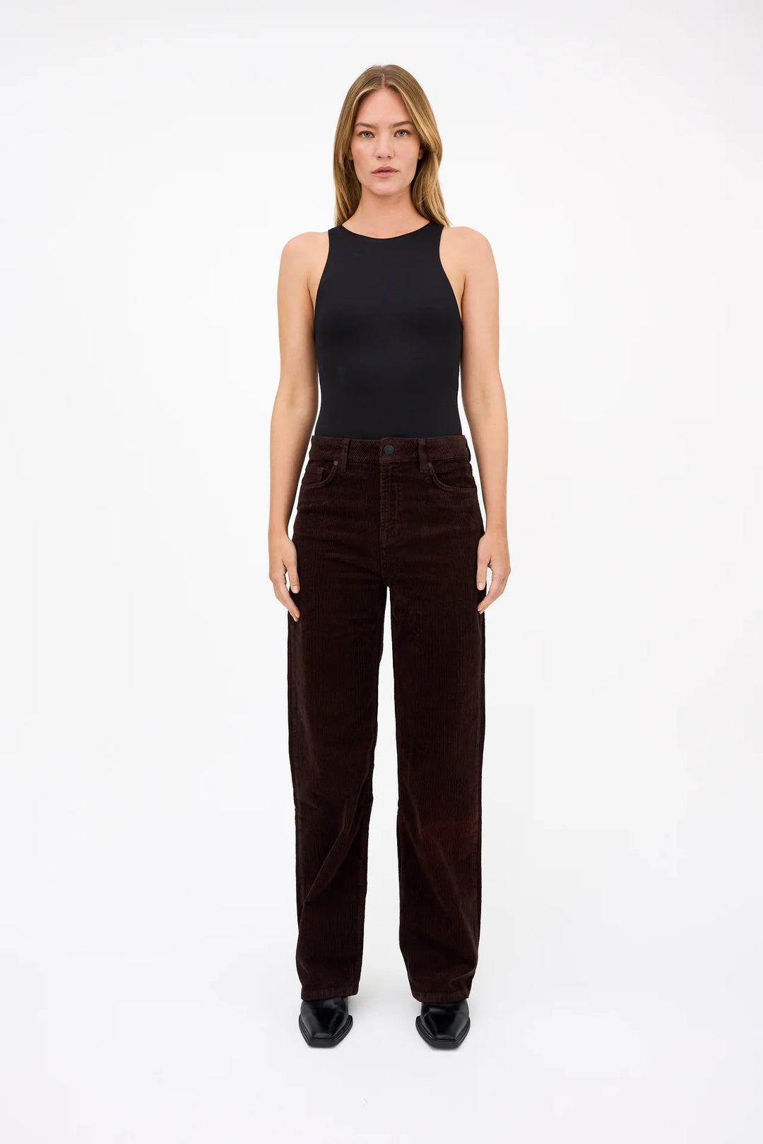 Brown Corduroy - Dark Brown