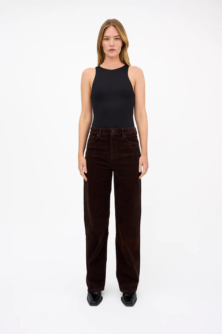 Brown Corduroy - Dark Brown