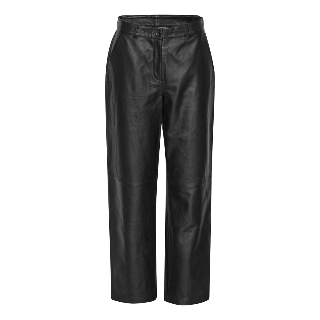 Shane leather pants, Black