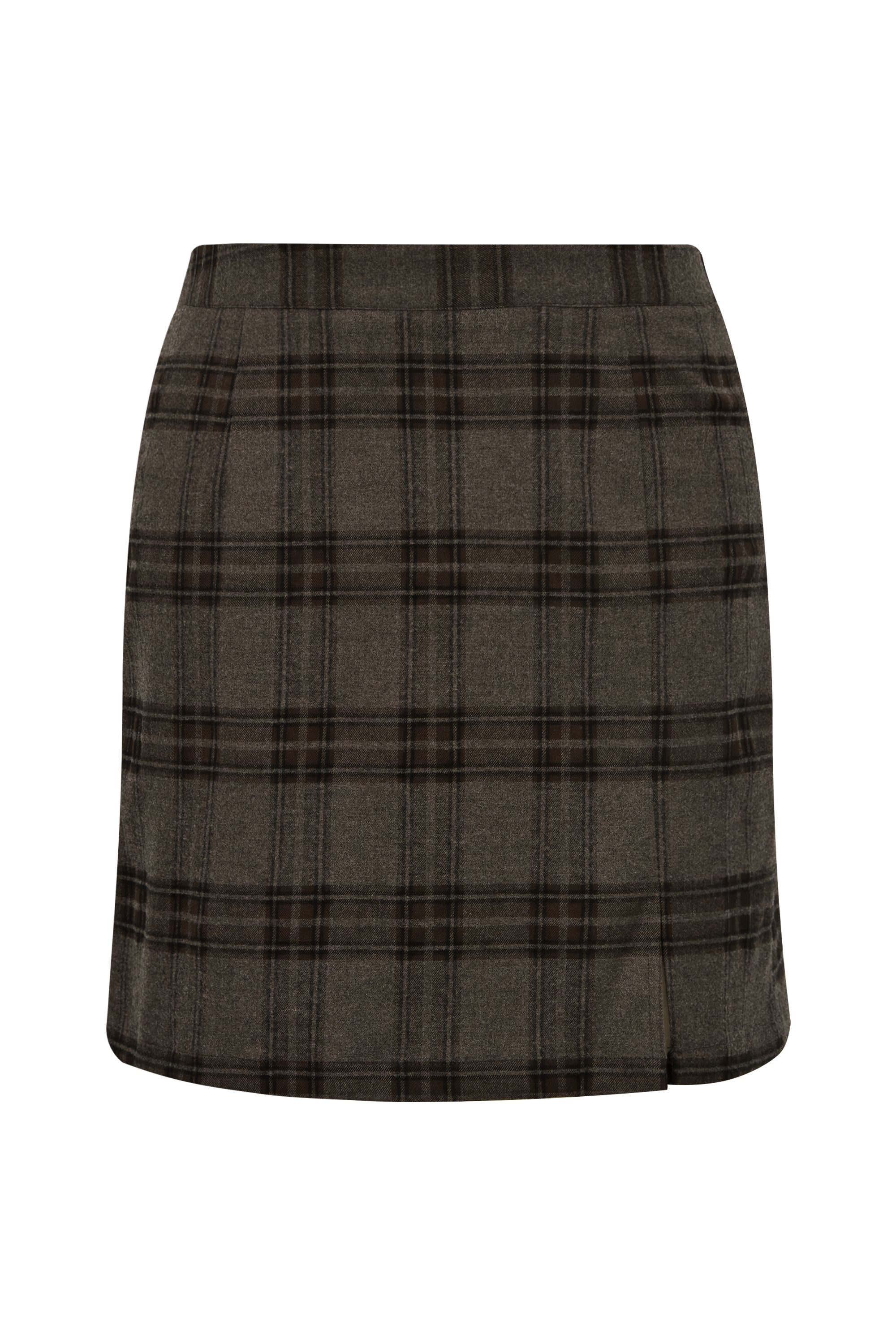 Annali check skirt