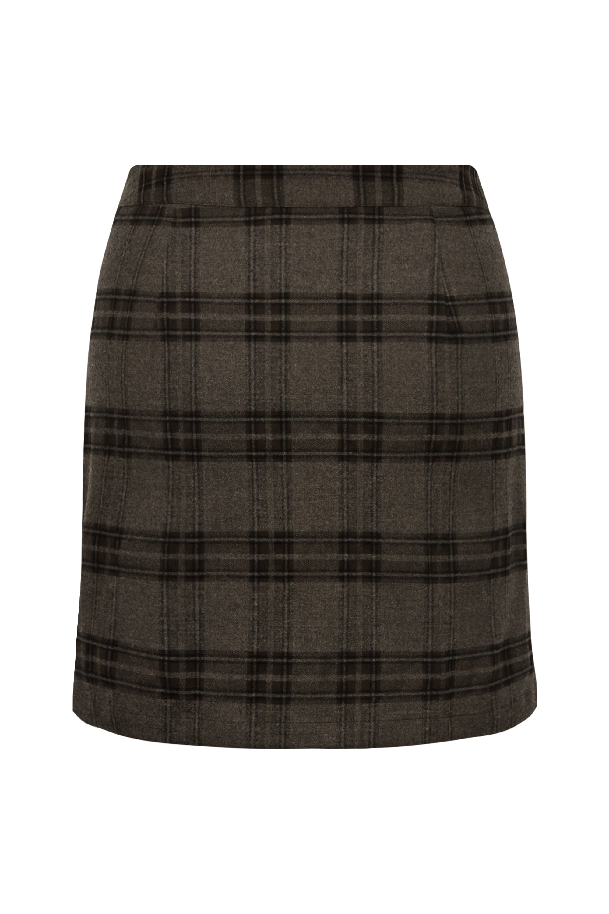 Annali check skirt