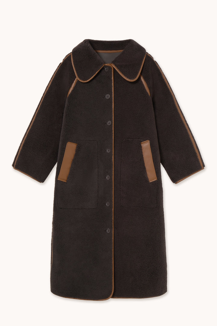 Faux Fur Reversible Coat