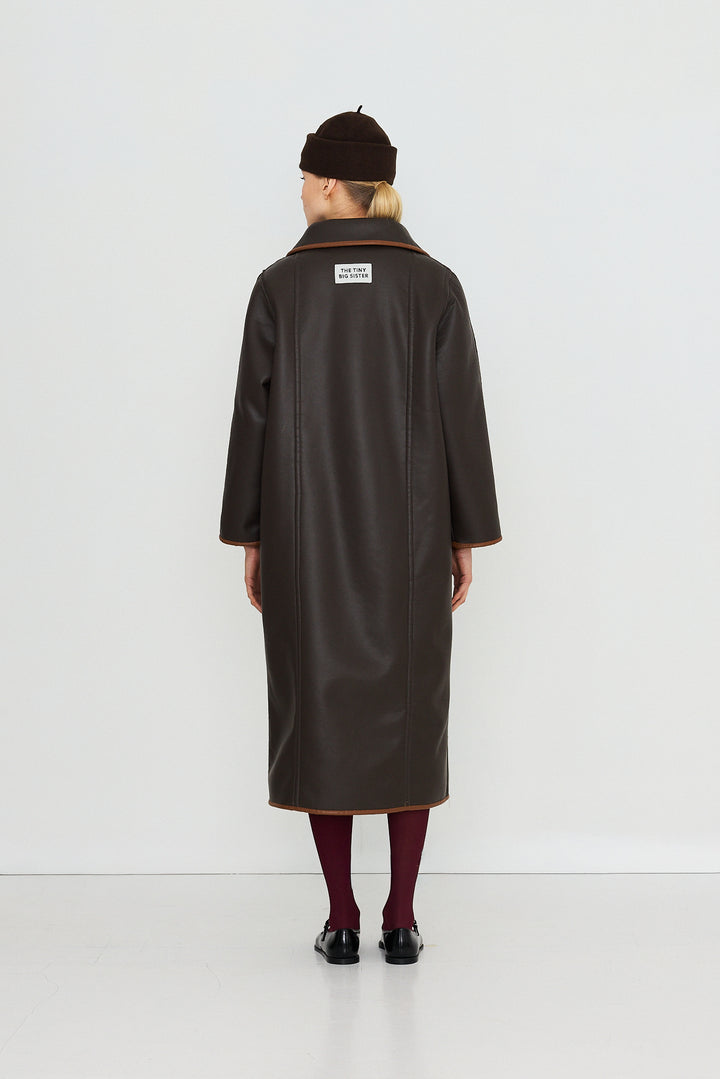 Faux Fur Reversible Coat