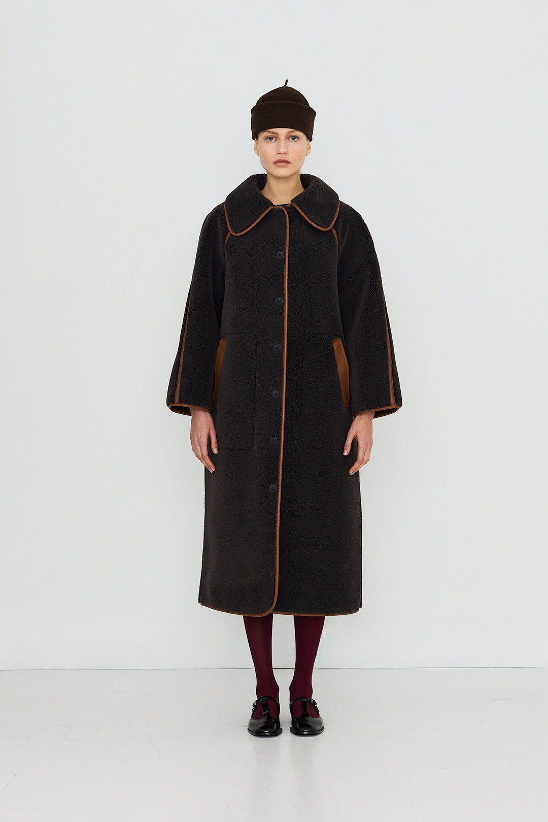 Faux Fur Reversible Coat