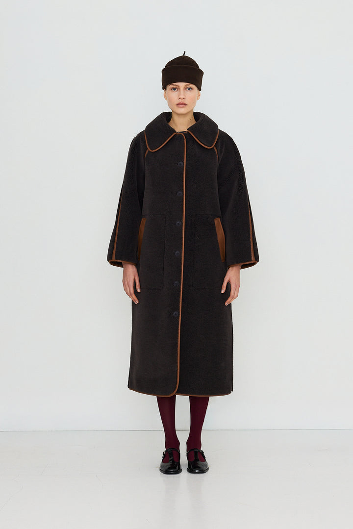 Faux Fur Reversible Coat