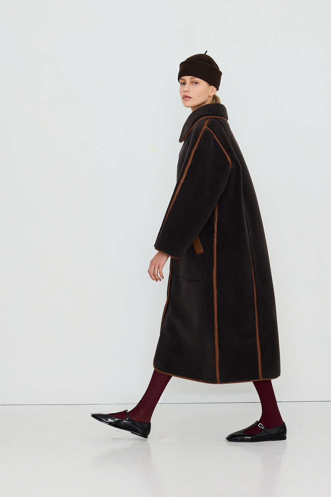 Faux Fur Reversible Coat