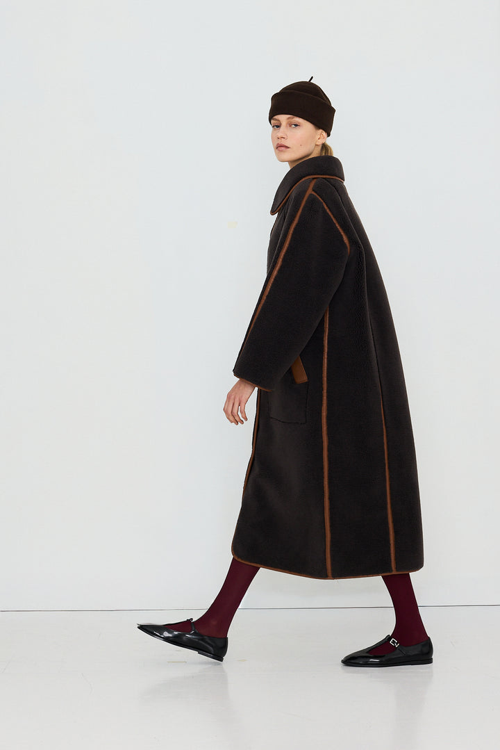 Faux Fur Reversible Coat