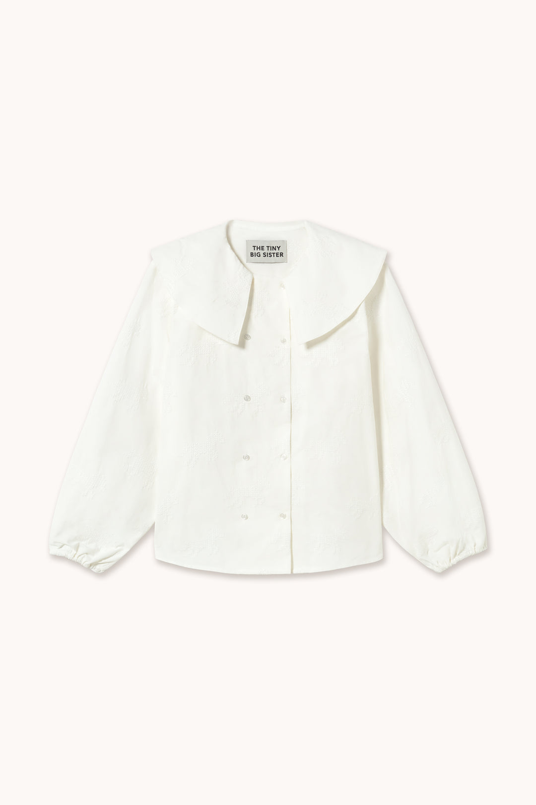Double Button Shirt - White