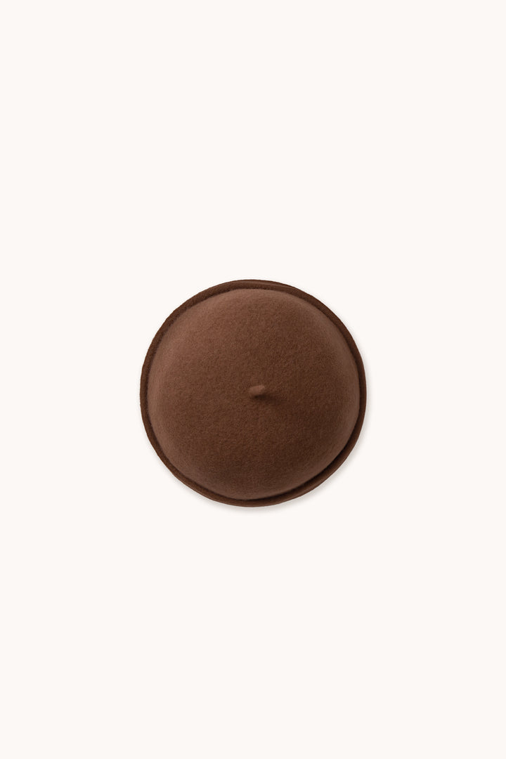Wool Hat - Chocolate