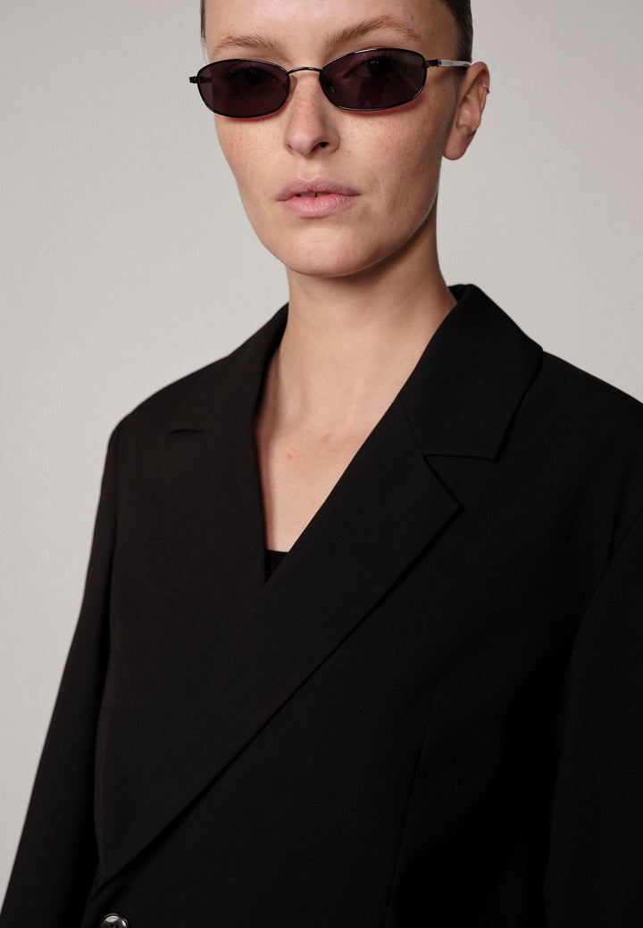 Amalfi Regular Blazer, Black