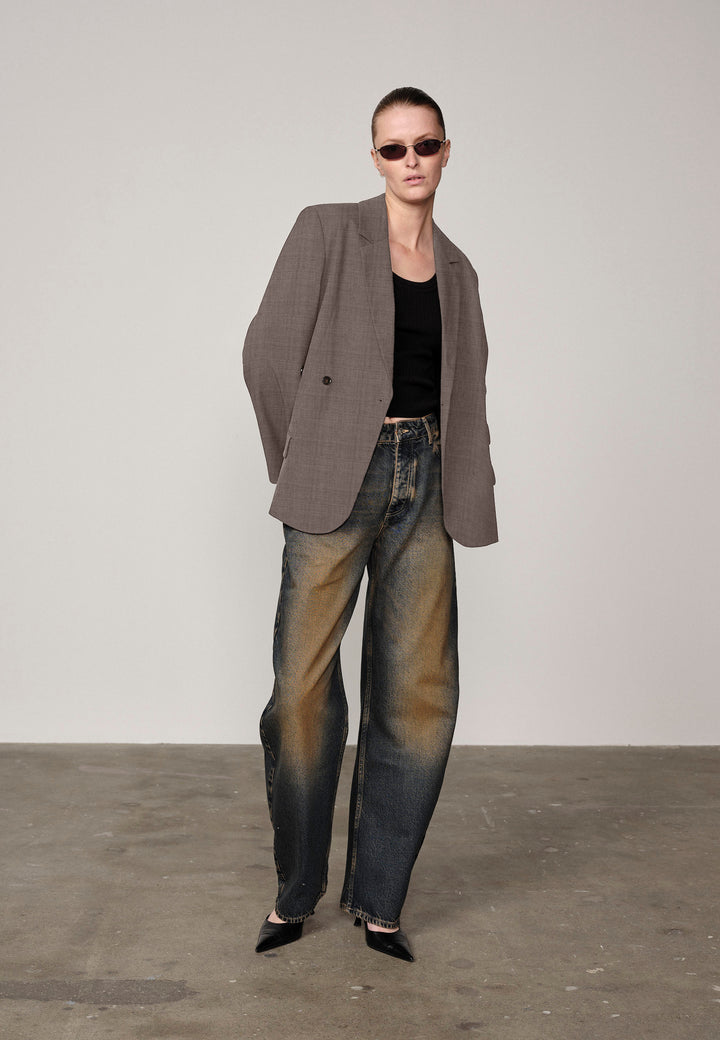 Amalfi Regular Blazer, Grey