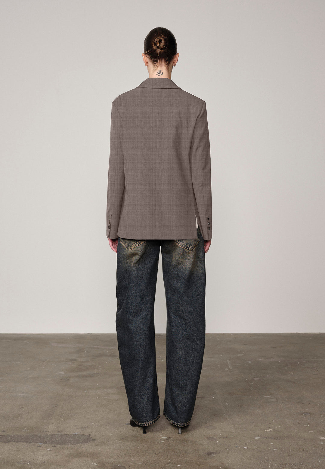 Amalfi Regular Blazer, Grey