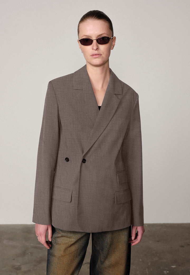Amalfi Regular Blazer, Grey