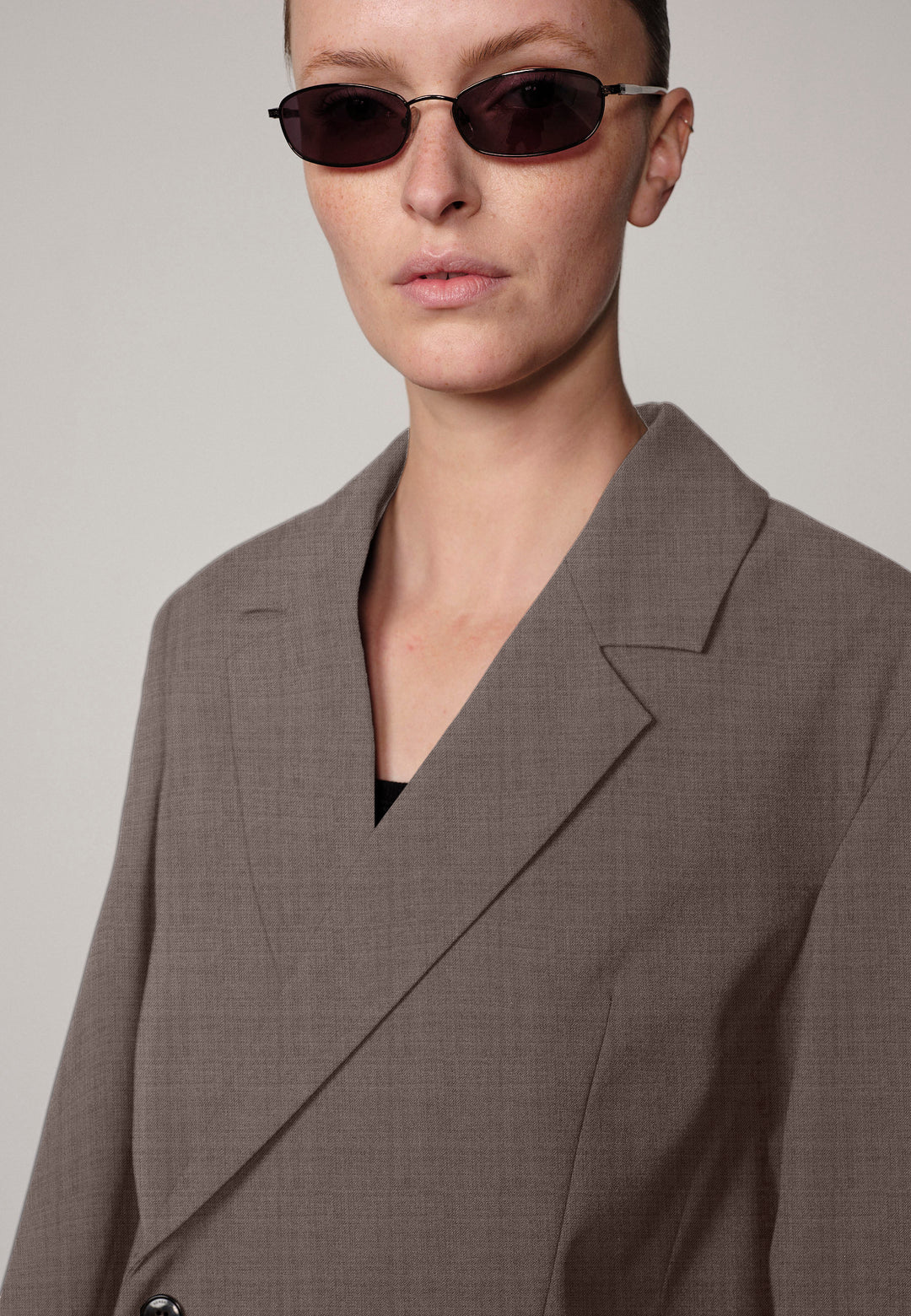 Amalfi Regular Blazer, Grey