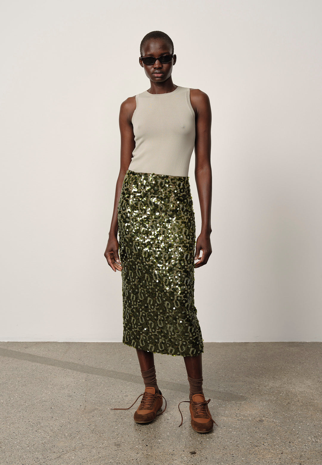 Anda Skirt - Green
