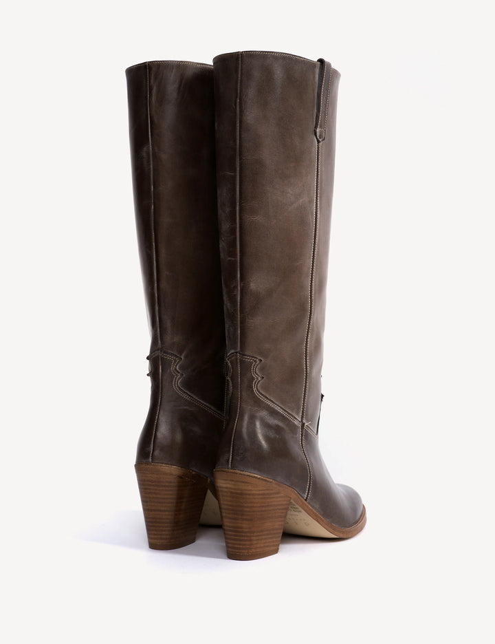 Janie Heeled Escovado - Dark Brown / FORPÖNTUN
