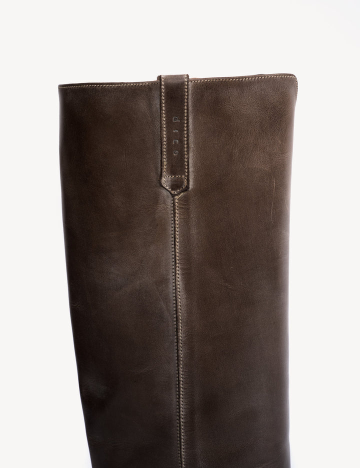 Janie Heeled Escovado - Dark Brown / FORPÖNTUN