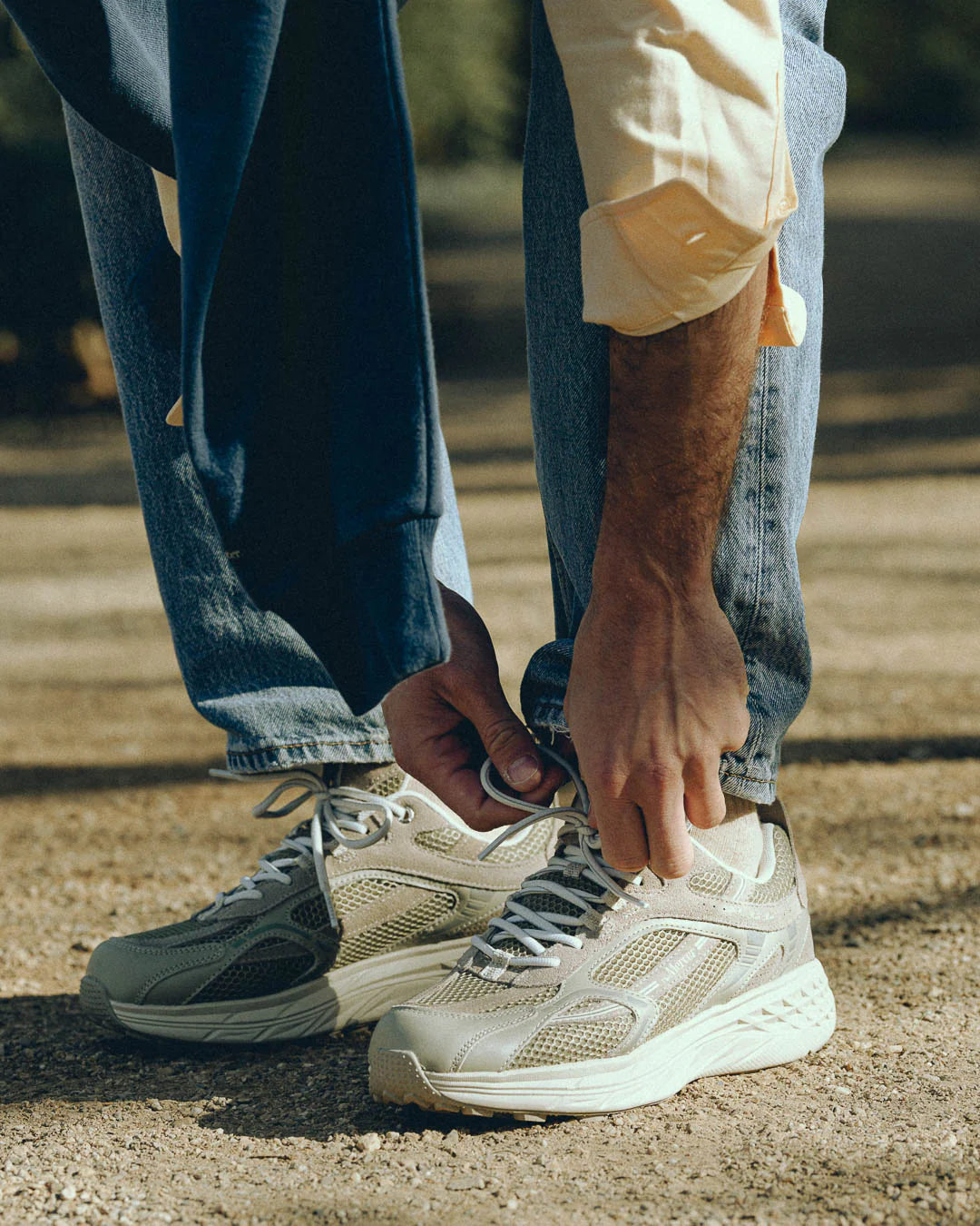 The Re-Run Vintage Suede, Sand