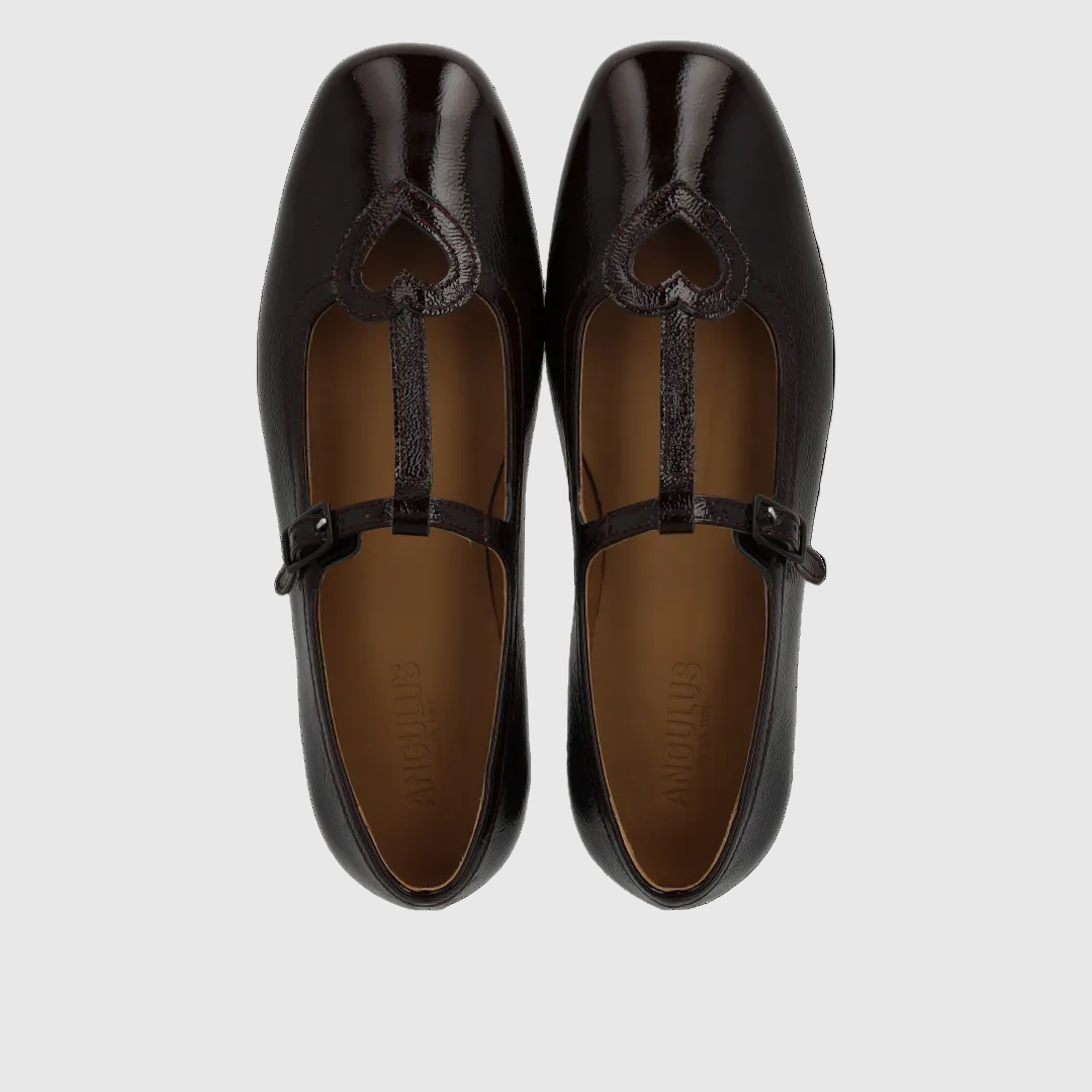 Ballerina heart cut-out - Amarone