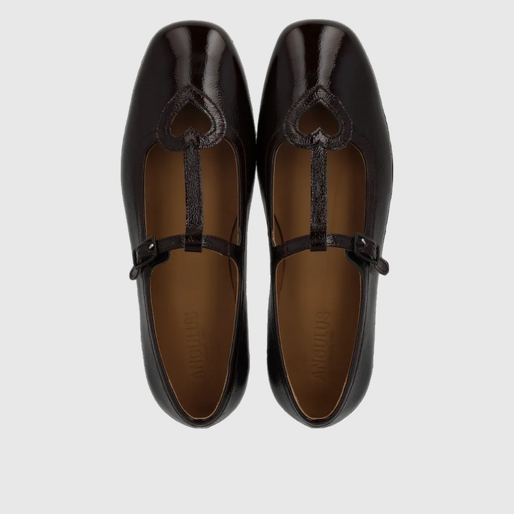 Ballerina heart cut-out - Amarone