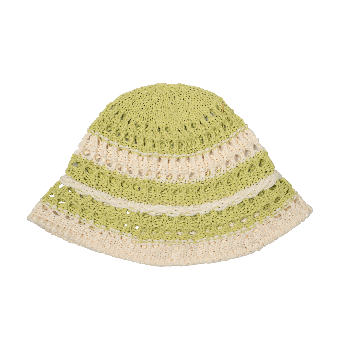 Bohemian Stripe Hat, Green