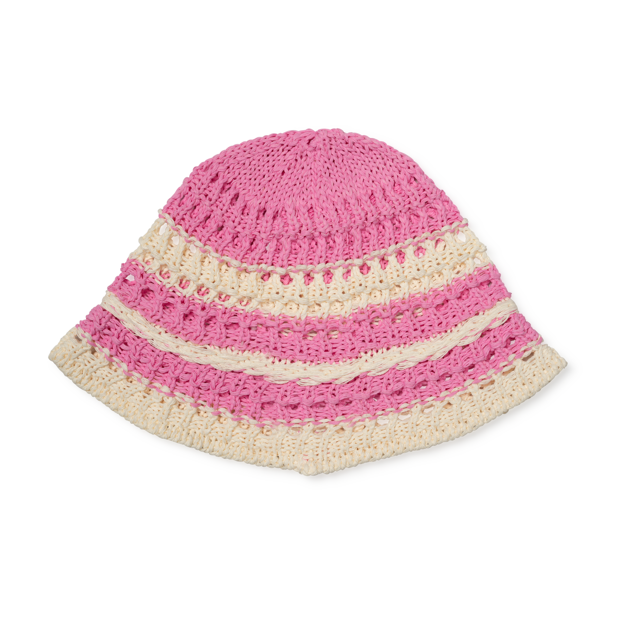 Bohemian Stripe Hat, Pink