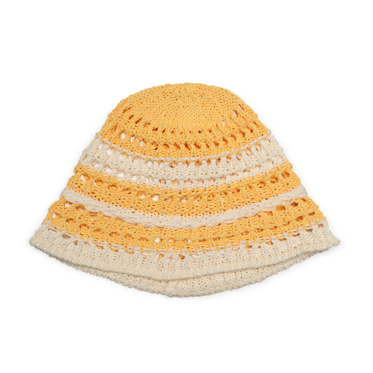 Bohemian Stripe Hat, Yellow
