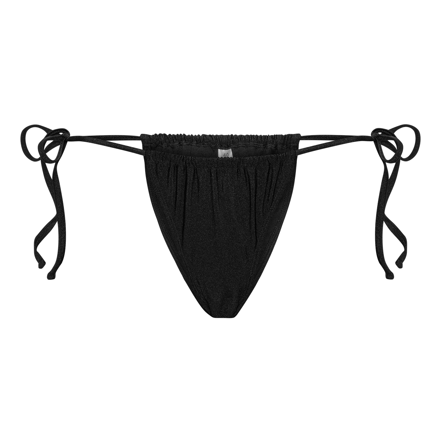 Butterfly Bikini Tanga Black