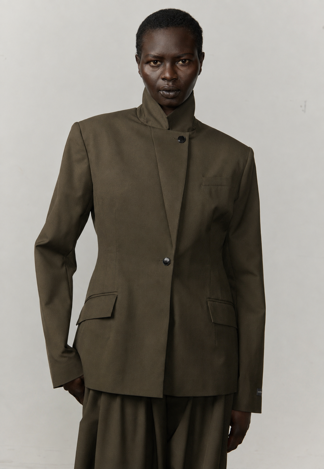 Shelia Fitted Blazer - Khaki