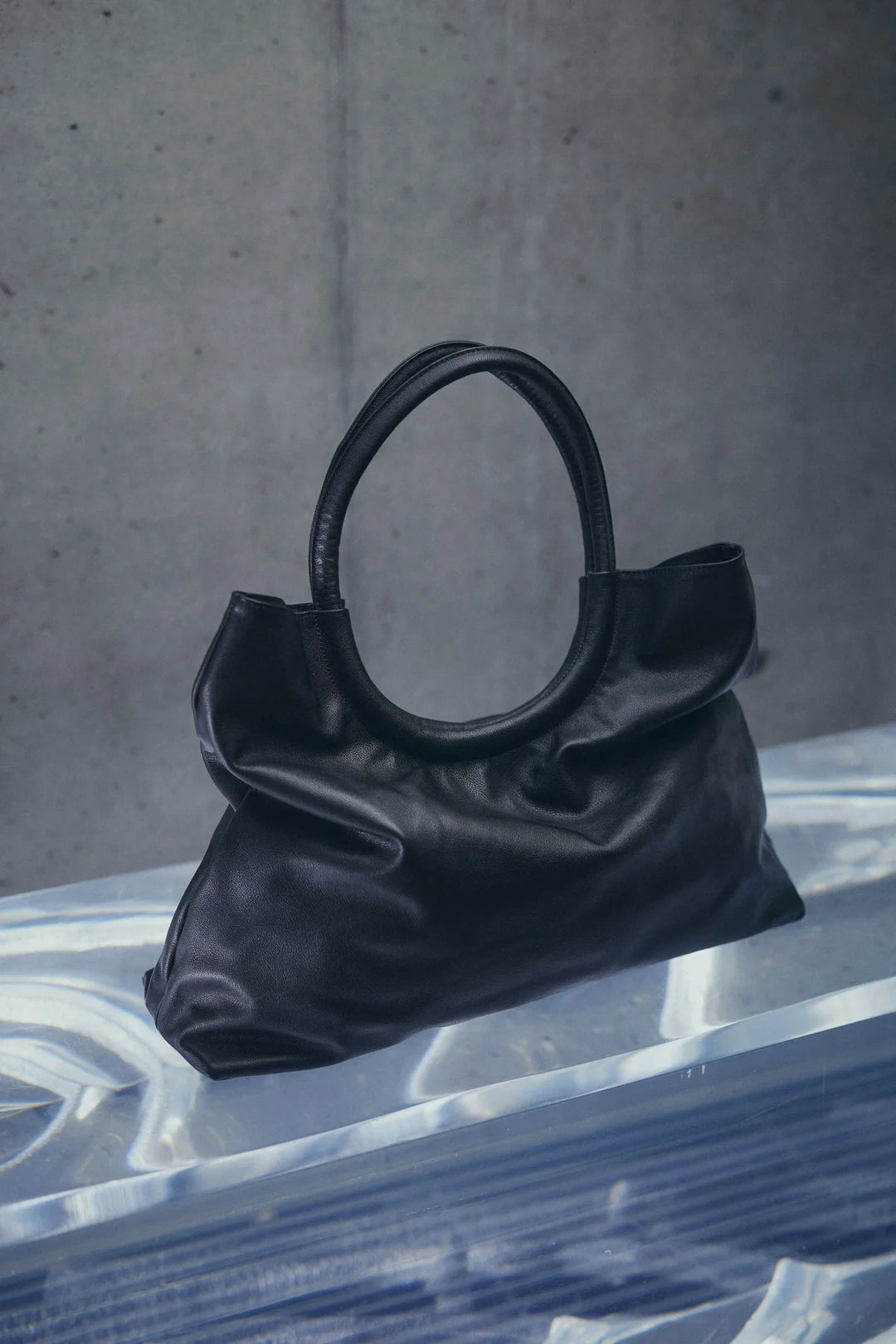 Alberta Leather Bag - Black